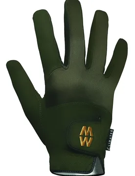 Pair Green Short Climatec Sports Gloves Unisex 6.5 Unisex - - Green - Size: 6.5 Unisex - MacWet - FashionsVida