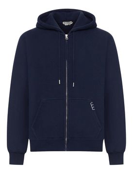 Felpa con cappuccio con zip