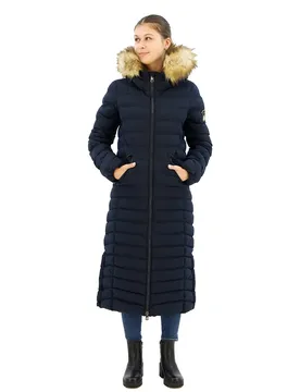 Veste Fuji Faux Fur Longline Eclipse Navy S