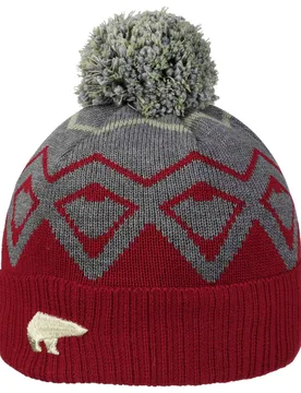 Ziggy Pompom Hat by - red - Herren - Size: One Size - Eisbär - FashionsVida