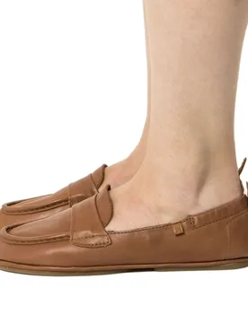 Mocassini Da Barca N5822 Essence Barefoot Soft Nappa Cuero EU 38 - El naturalista - FashionsVida