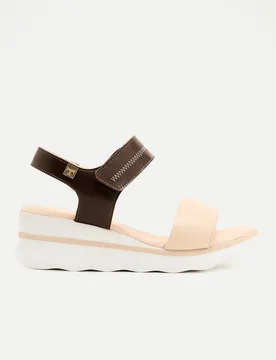 Sandalia plana, acolchada - Latouche Comfort - FashionsVida