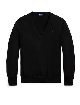 POLO Pullover schwarz L damen - Ralph Lauren - FashionsVida