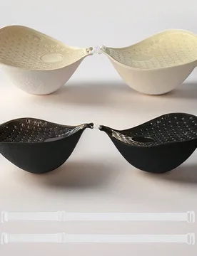 Sujetador Push-Up Invisible de 5cm de Grosor – Sin Tirantes, Realzador de Escote y Elevador/Moldeador para Pechos Pequeños; Vestidos sin Tirantes, - Shein - FashionsVida