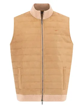 Fynch Hatton Gilet 150931 Taupe XL