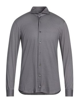 Hemd Herren Braungrau M,S Herren