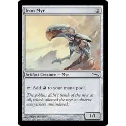Iron Myr (foil) Mirrodin