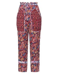 Pantalones Mujer Burdeos 36,40 Mujer