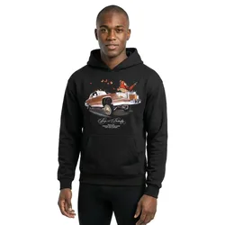Felpa Con Cappuccio Pimp A Butterfly Heavy Oversize Black 2XL