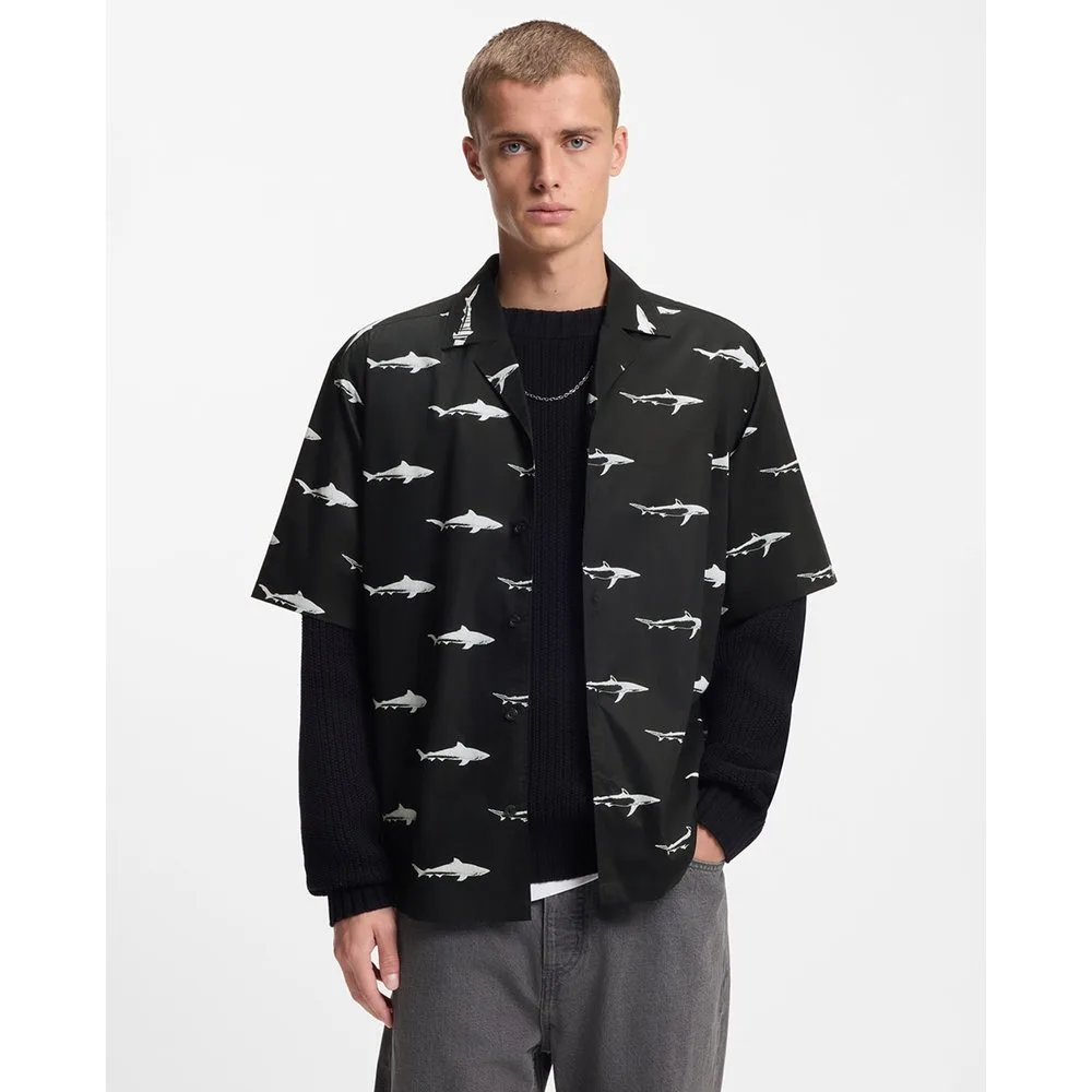 Camisa manga corta de hombre - HUGO Blue - FashionsVida