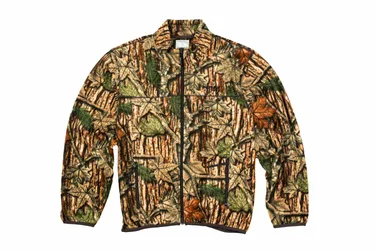 Thermal Fleece Jacket - Jacke-Fleece - leaf camo - Herren - Size: M