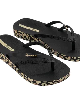 Tongs Bossa Soft V Black / Yellow EU 35-36