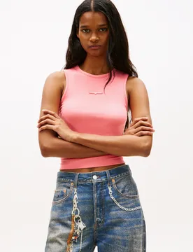 TJW SLIM SCRIPT LABEL TANK female