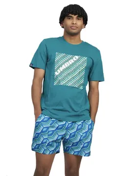 T-shirt à Manches Courtes Gradient Box Quetzal Green XL