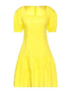Minivestido Mujer Amarillo 36,38,40,42 Mujer