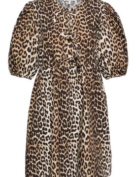 GANNI Abiti Leopardato