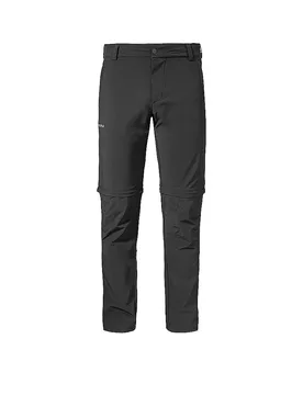 SCHÖFFEL Herren ZipOff Hose Folkstone schwarz 46 M - Schöffel - FashionsVida