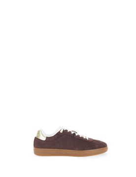 Sneakers in pelle MARRONE 39