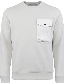 Kesey Mens Silver Sweater Cotton - Size 2xl - Weekend Offender - FashionsVida