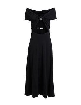 Midi-Kleid Damen Schwarz 32,38,40 Damen