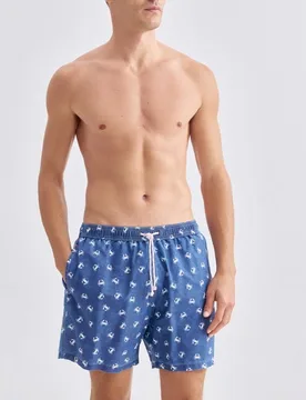 Bañador tipo bóxer de hombre con dos bolsillos laterales - Gerry - FashionsVida