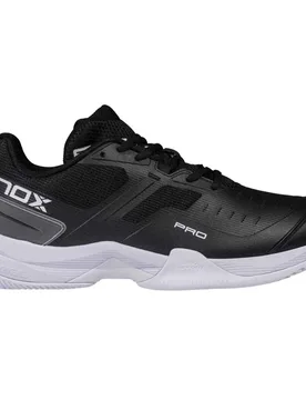 At10 Pro Padel Shoes Black / White UK 9 - Nox - FashionsVida
