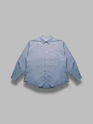 AURALEE washed finx twill big shirt
