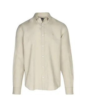 Camicia di lino H-LIAM beige XXL - BOSS - FashionsVida