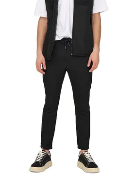 Pantalon Linus Tap Crop 4459 Dark Grey Melange 2XL Homme