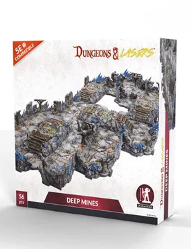 Dungeons & Lasers: Deep Mines Half-Height Walls - Archon Studio - FashionsVida