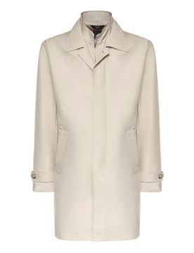 Cappotto da mattina in popeline tecnico
