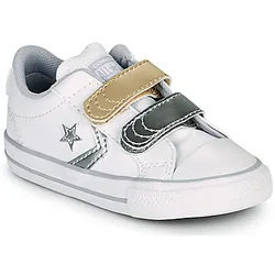 Kinderschuhe Star Player 2v Metallic Leather Ox 21 Female