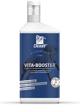 Pferde-Ergänzungsfuttermittel VITA BOOSTER 250 ml Flasche - Derby - FashionsVida