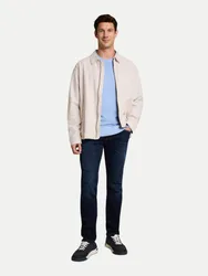 Sweatshirt mit Fischgrät-Struktur 12333-Pale Blue XXL