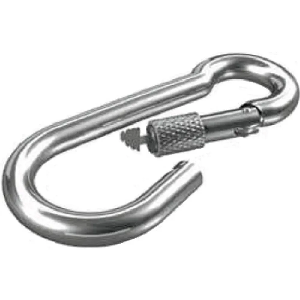 Mosquetón Bombero con Seguro Ø 8 mm Ud - ROMBULL - FashionsVida