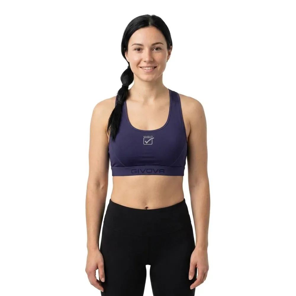 Givova Top De Sport Basic Blue L - Givova - FashionsVida