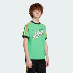 T-shirt 3-Stripes 7-8A Energy Green