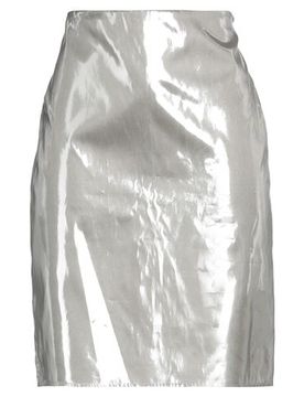 Minifalda Mujer Plata 36,38 Mujer