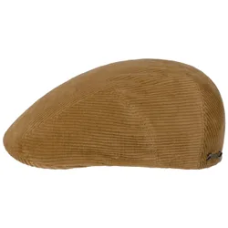 Curson Cord Driver Flat Cap by - light brown - Size: XXL (62-63 cm)