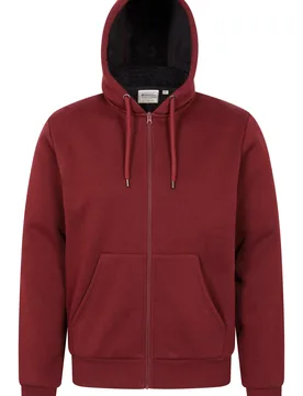 Dalton Mens Borg Lined Hoodie - Orange - Orange - Size: XXS - Mountain Warehouse - FashionsVida