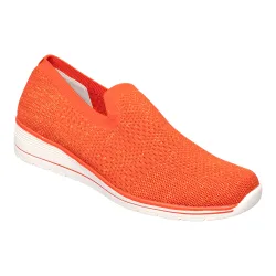 Slipper mit Keilabsatz „Federleicht“ 37 orange