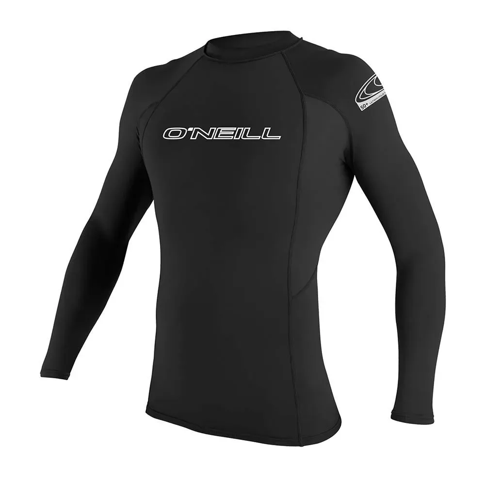 Rash Guard Manches Longues Basic Skins Crew Black L - O´neill Wetsuits - FashionsVida