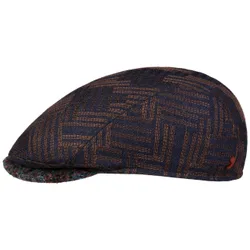 Berlino Wool Flat Cap by Alfonso DEste - navy - Size: M (56-57 cm)
