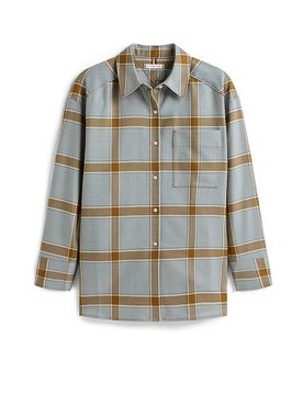 Camisa blusa azul claro 42