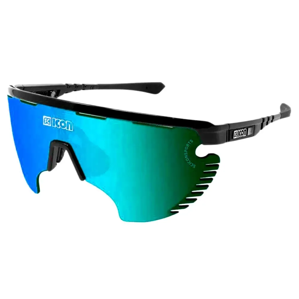 Occhiali Da Sole Aerowing Lamon Black Gloss - SCICON - FashionsVida