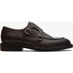Bluchers de hombre doble hebilla piel baltimore