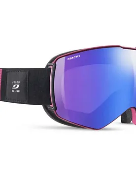 Masque De Ski Lightyears Black / Violet Flash Blue Reactiv CAT1-3 High Contrast Homme