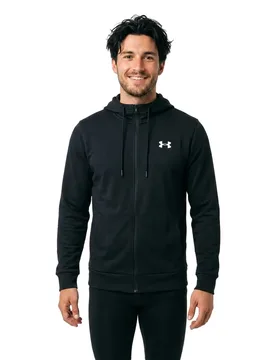 Sweat-shirt à Zip Flex Fleece Black / White XS - Under armour - FashionsVida