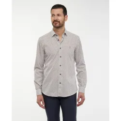 Camisa de hombre estampada