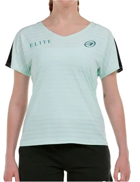 Gemma 25v Short Sleeve T-shirt Water Green Bicol Fabric 2XL - Bullpadel - FashionsVida